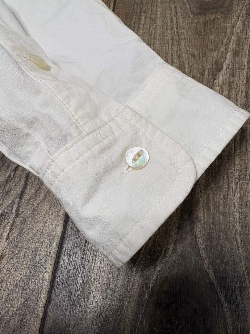 sillage リップストップ ナイロンコットンシャツ