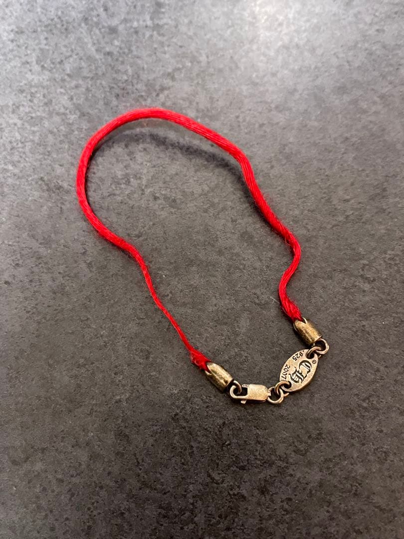 クロムハーツ　サテン紐ブレスレット