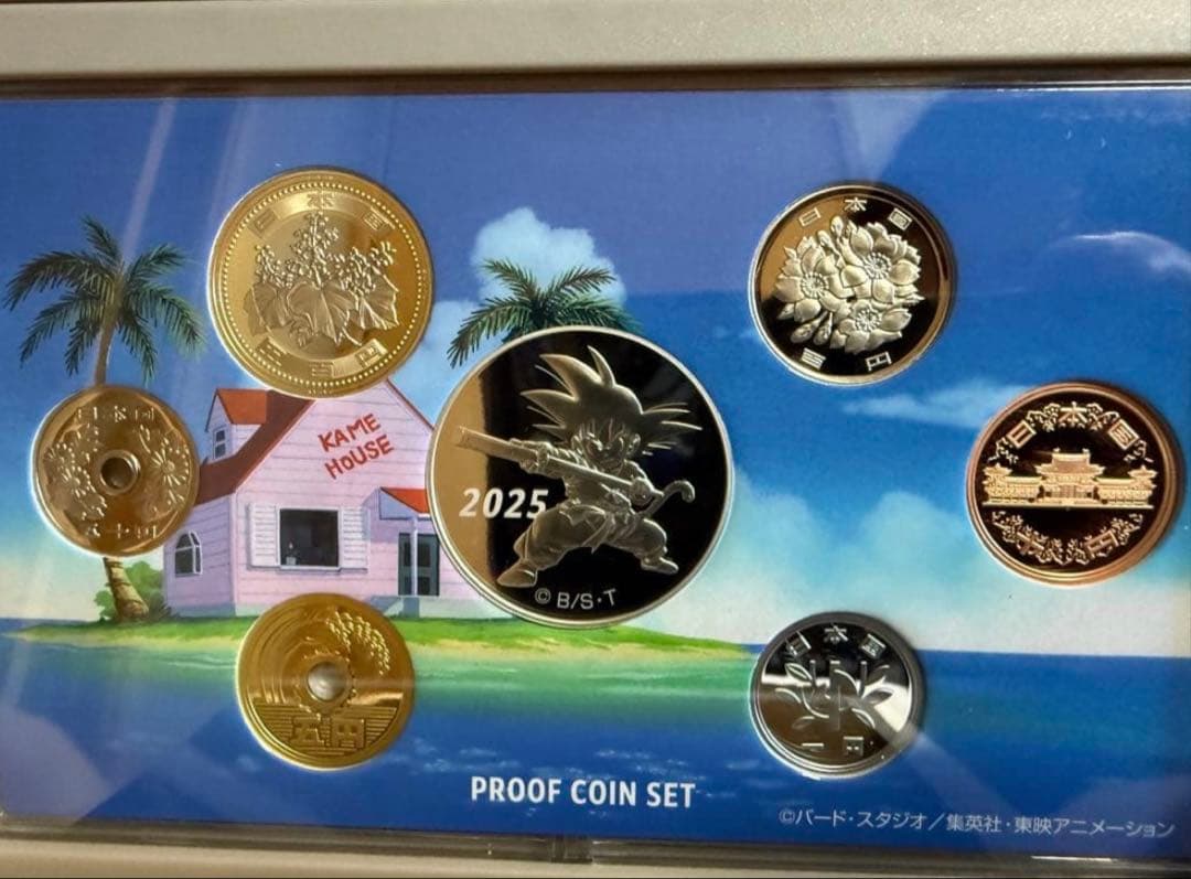 ドラゴンボール　40周年記念　2025プルーフ貨幣セット　2種類セット