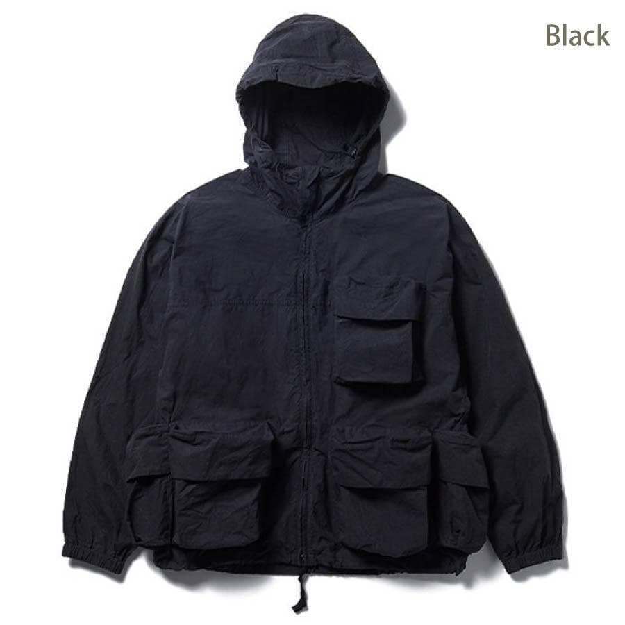 新品  Peak Indigo C/N Parka 黒 L ジャケット