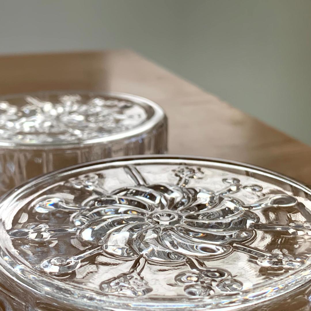 イッタラ フローラ ガラス ボウル 10cm 2個 フィンランド製 未使用品