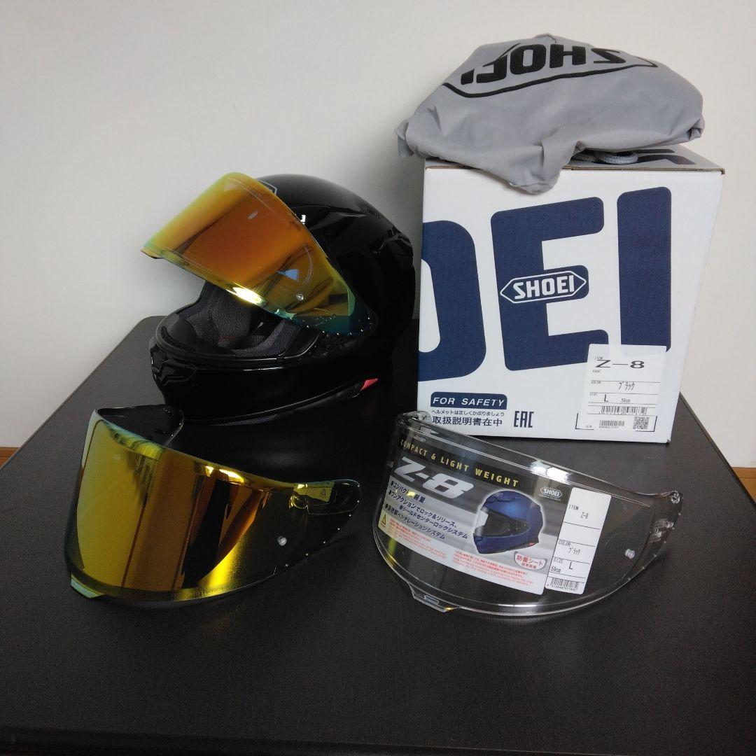 ショウエイ SHOEI Z-8 ブラック　サイズ:L