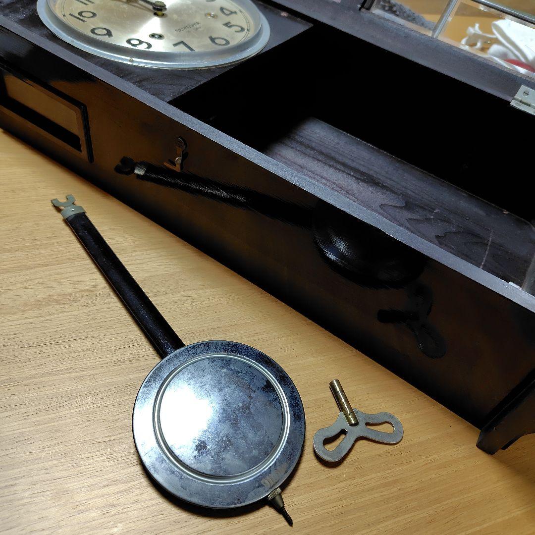 アンティーク掛け時計SEIKOSHA 14DAY 2718　精工舎