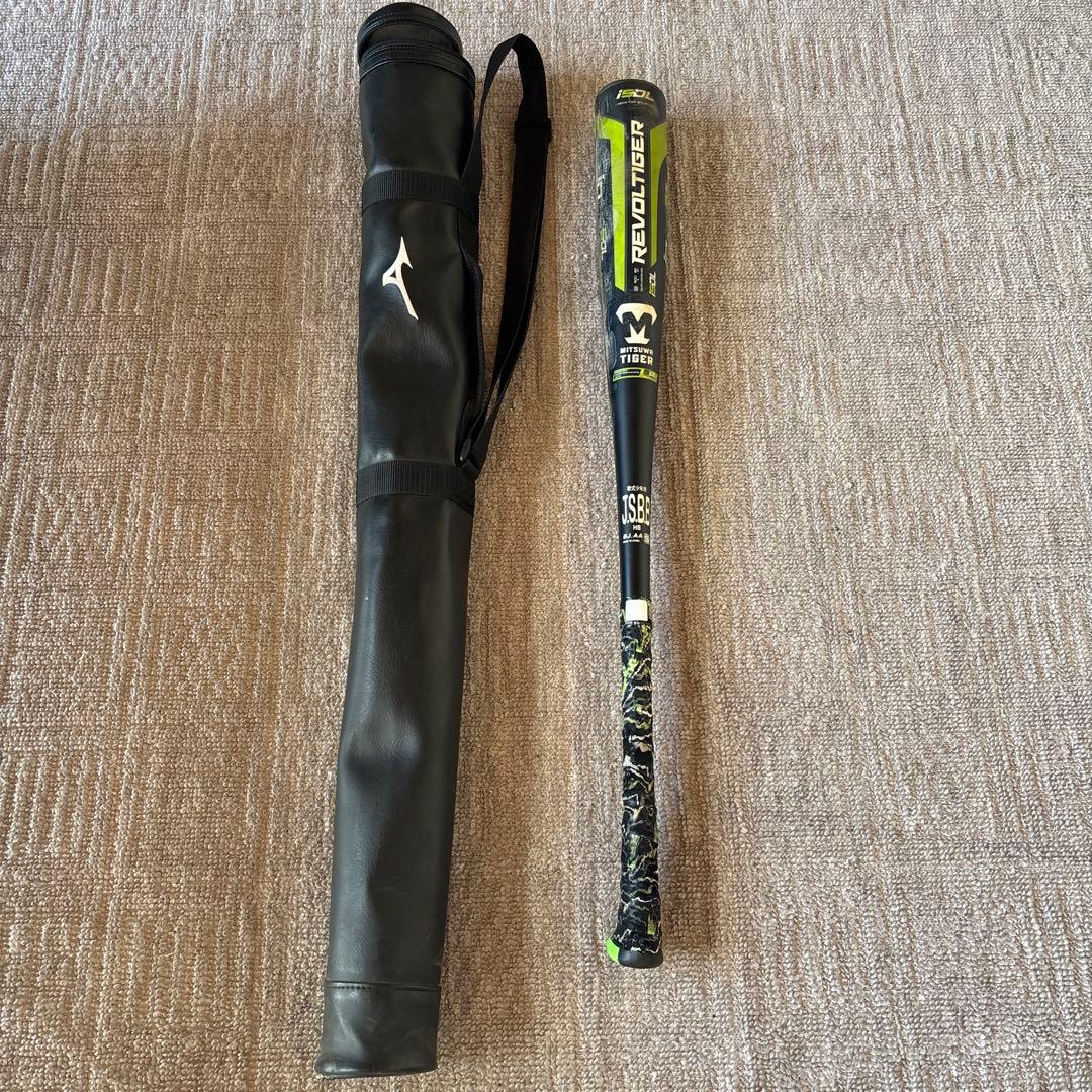 ミツワタイガー　REVOLT TIGER 軟式バット 80cm