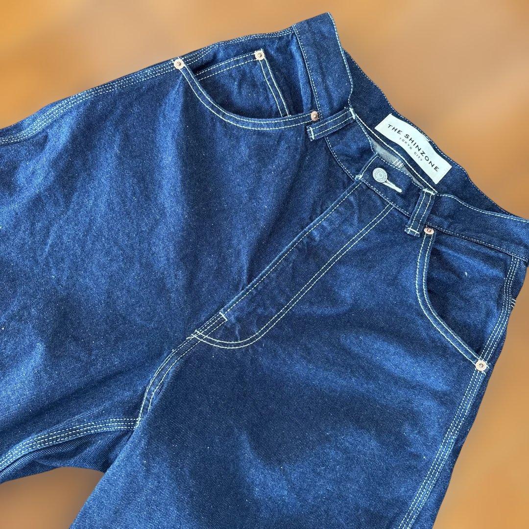 パンツ THE SHINZONE TOOL DENIM PANTS 34