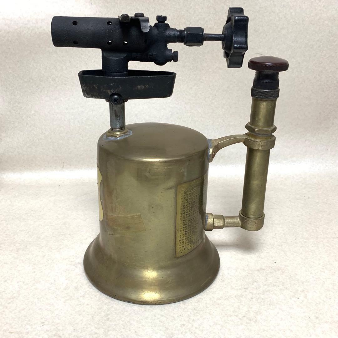 鳩ピース　トーチランプ　ガソリンバーナー　武蔵製作所