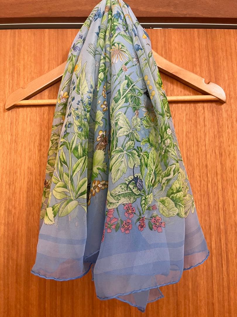 エルメス　シルクモスリンスカーフ90