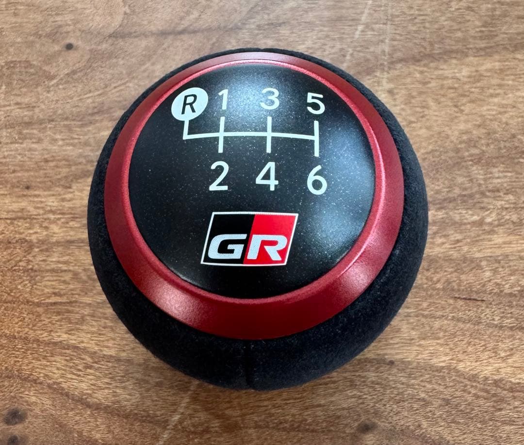 【ヤリス/GRヤリス】軽量 シフトノブ 6MT GRMN ウルトラスエード