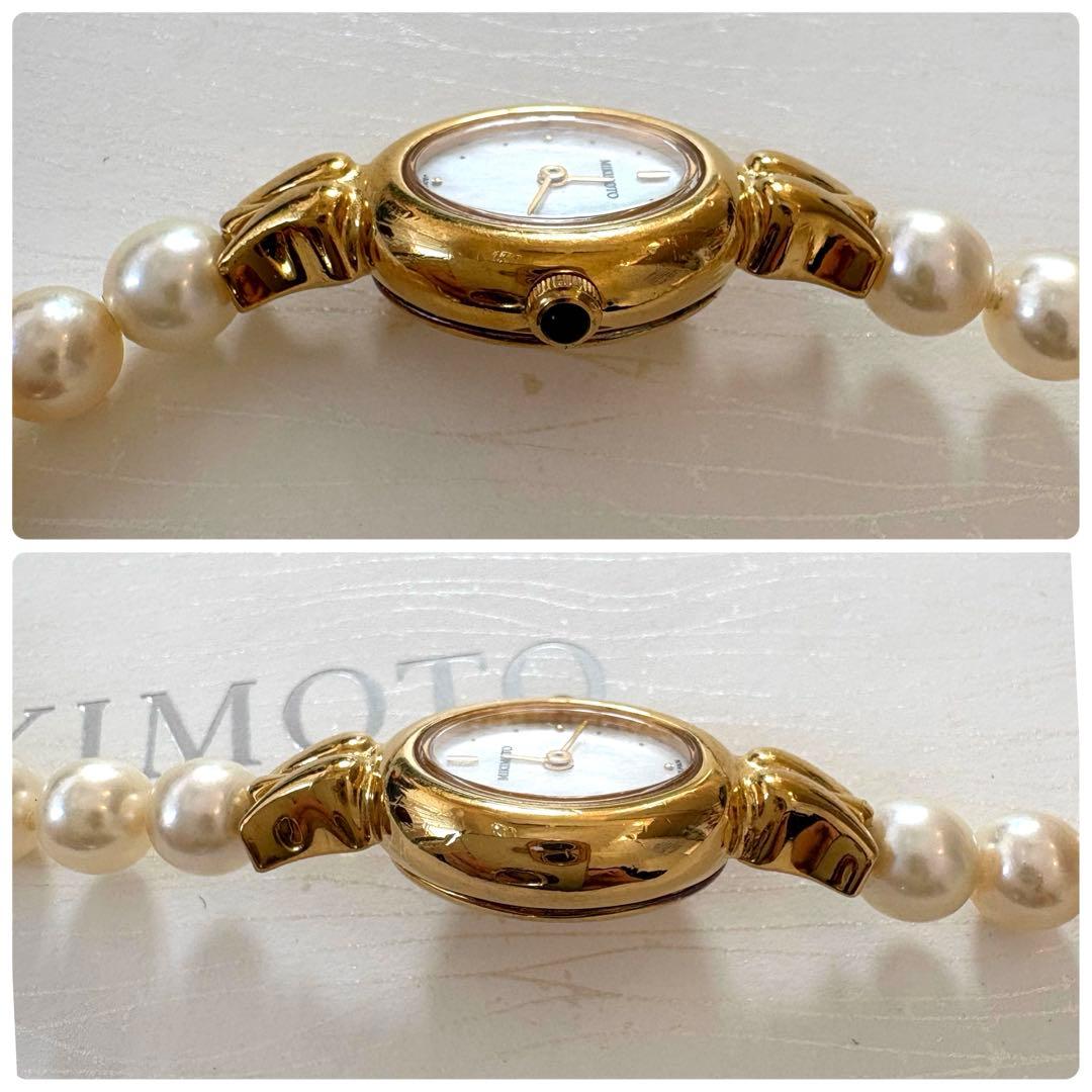 新品電池交換済✨MIKIMOTO あこやパールウォッチ 1E20 腕時計