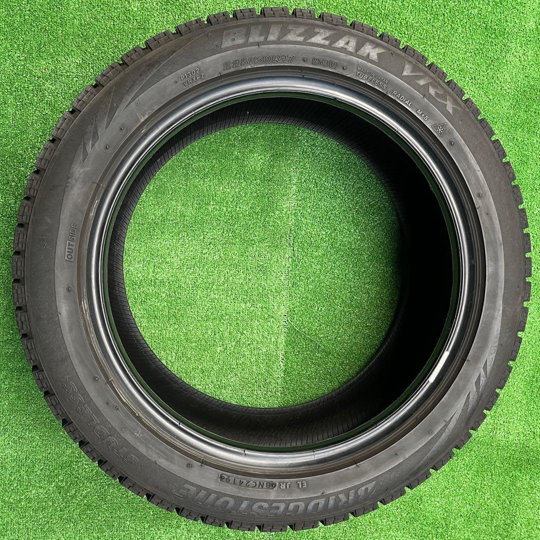 225/50R17 BRIDGESTONE BLIZZAK VRX 19年4本