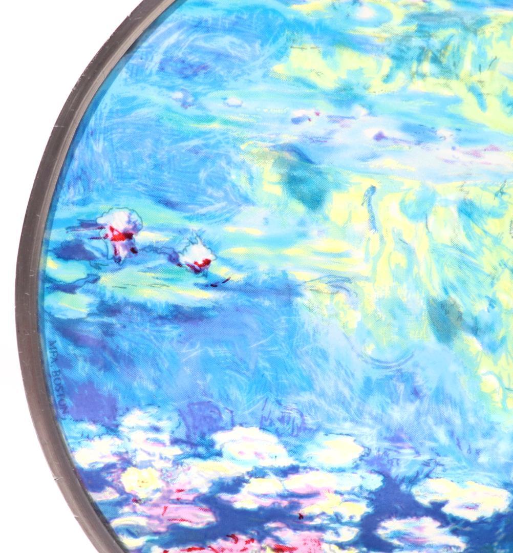 クロード・モネ ヴィンテージ ステンドグラス 睡蓮 ダラス美術館グラスマスターズ