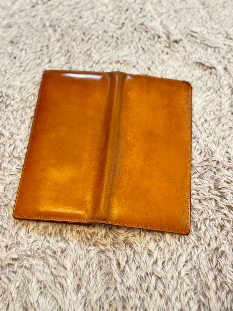 土屋鞄、コードバンレザー長札入れ