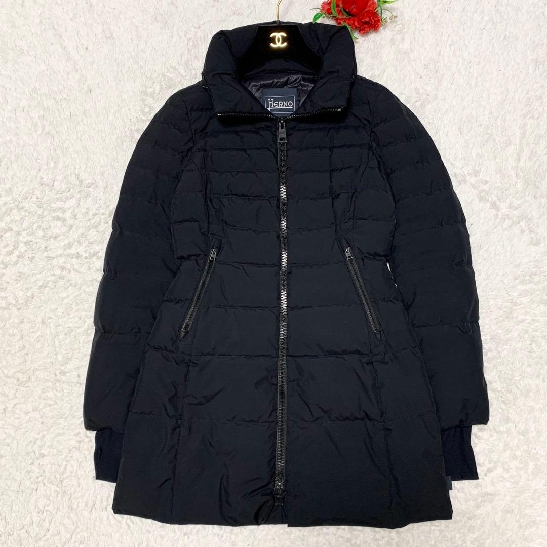 HERNO ヘルノ LAMINAR WINDSTOPPER ダウンコート 黒