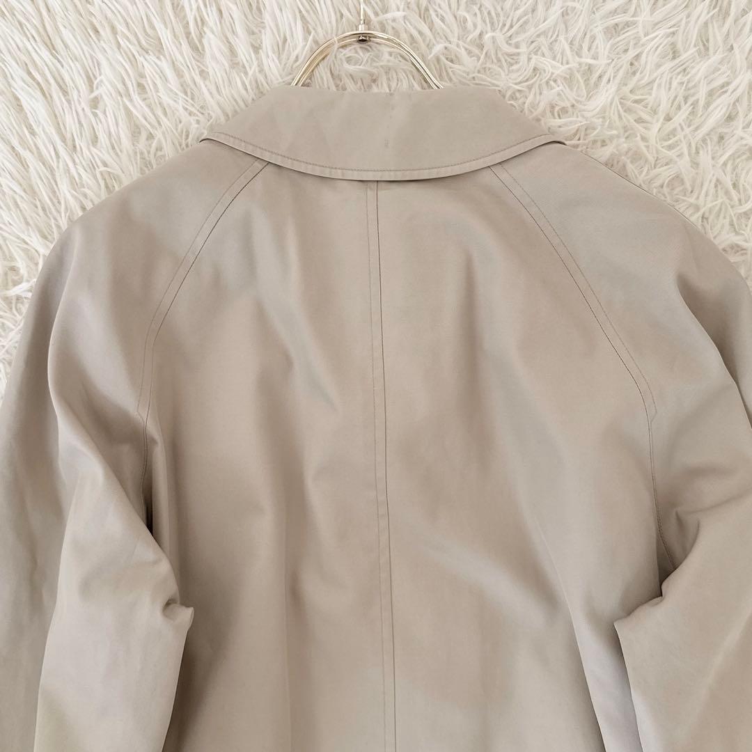 人気✨バーバリーロンドン ウールライナー付 ステンカラーコート ロング ベージュ