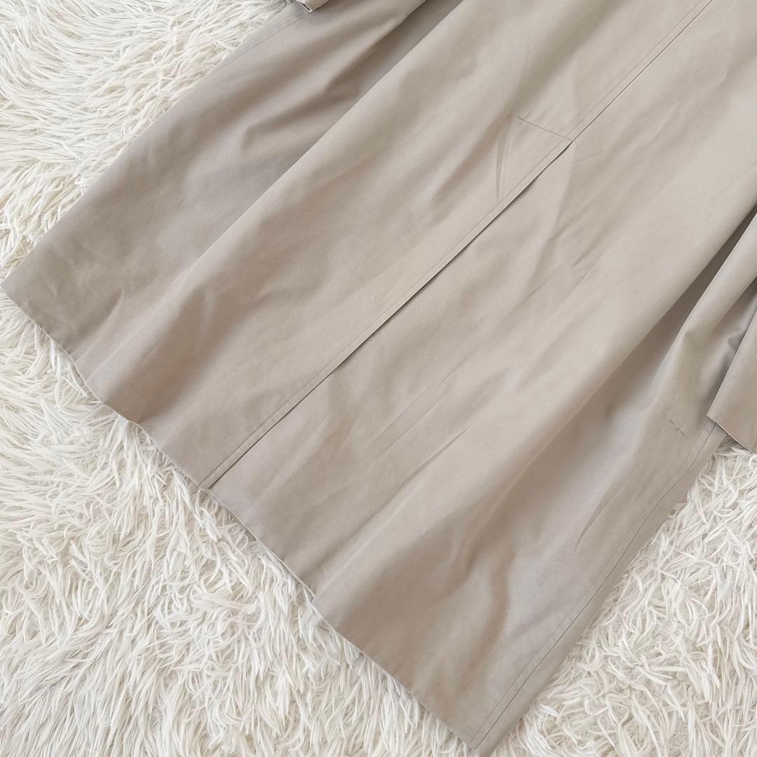 人気✨バーバリーロンドン ウールライナー付 ステンカラーコート ロング ベージュ