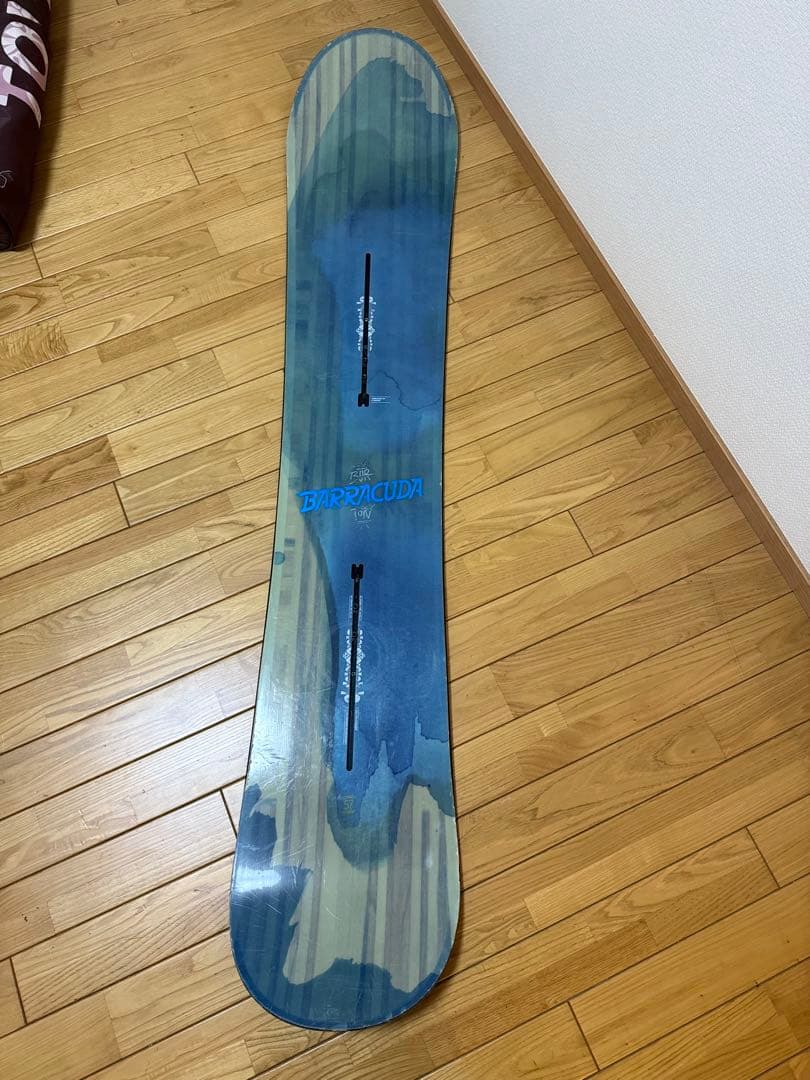は*そ様 バートン スノーボード バラクーダ157 ケース付き パウダー ロッカ