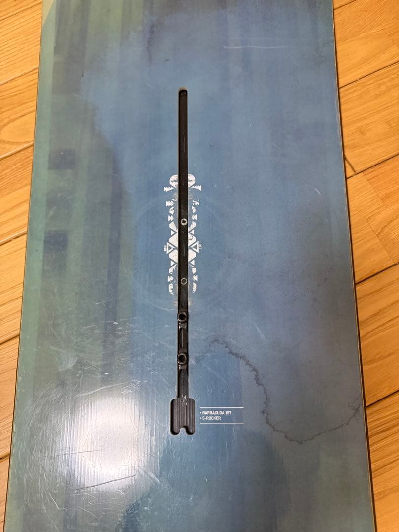 は*そ様 バートン スノーボード バラクーダ157 ケース付き パウダー ロッカ