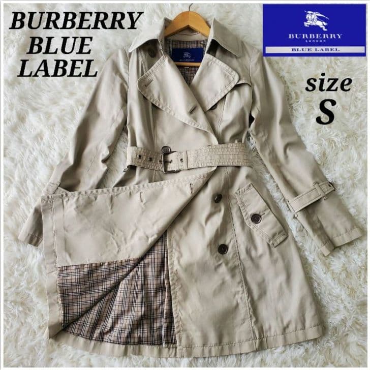 BURBERRY BLUE LABEL トレンチコート ノバチェック レディース