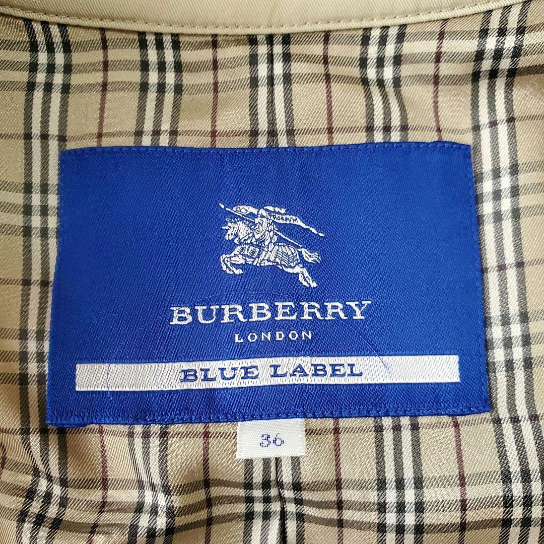 BURBERRY BLUE LABEL トレンチコート ノバチェック レディース