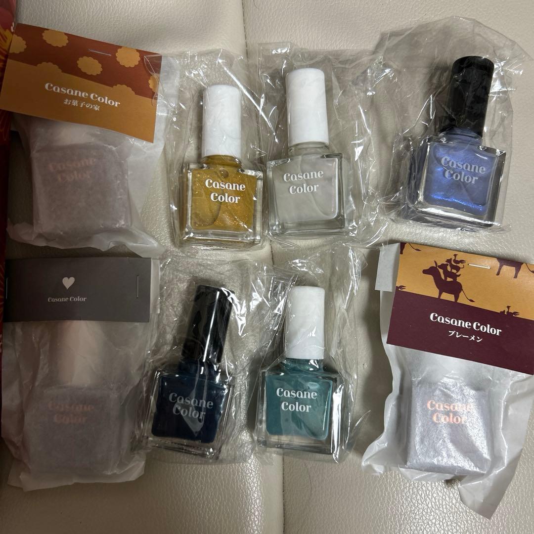 カサネカラー ポリッシュ 8色セット (新品未使用)