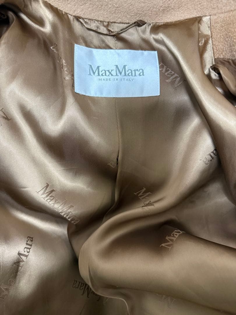 MaxMara ベージュ ロングコート　値下げ交渉可能
