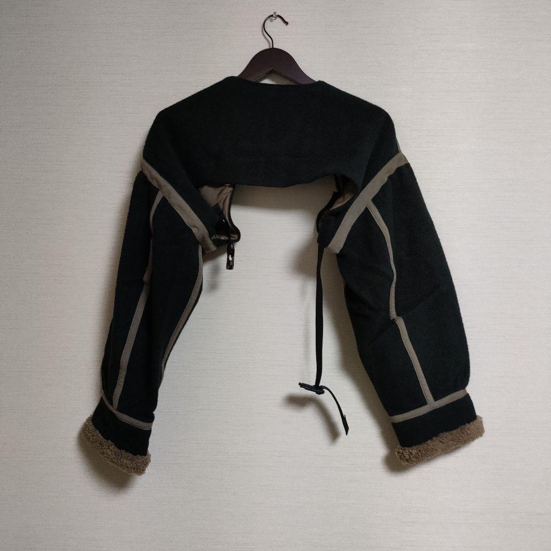 meanswhile ミーンズワイル レトロフリースメルトン B3ジャケット 2