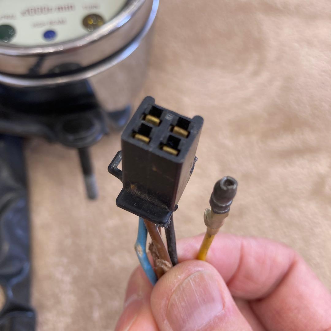 YAMAHA SR400 スピードメーター　タコメーターセット　ジャンク