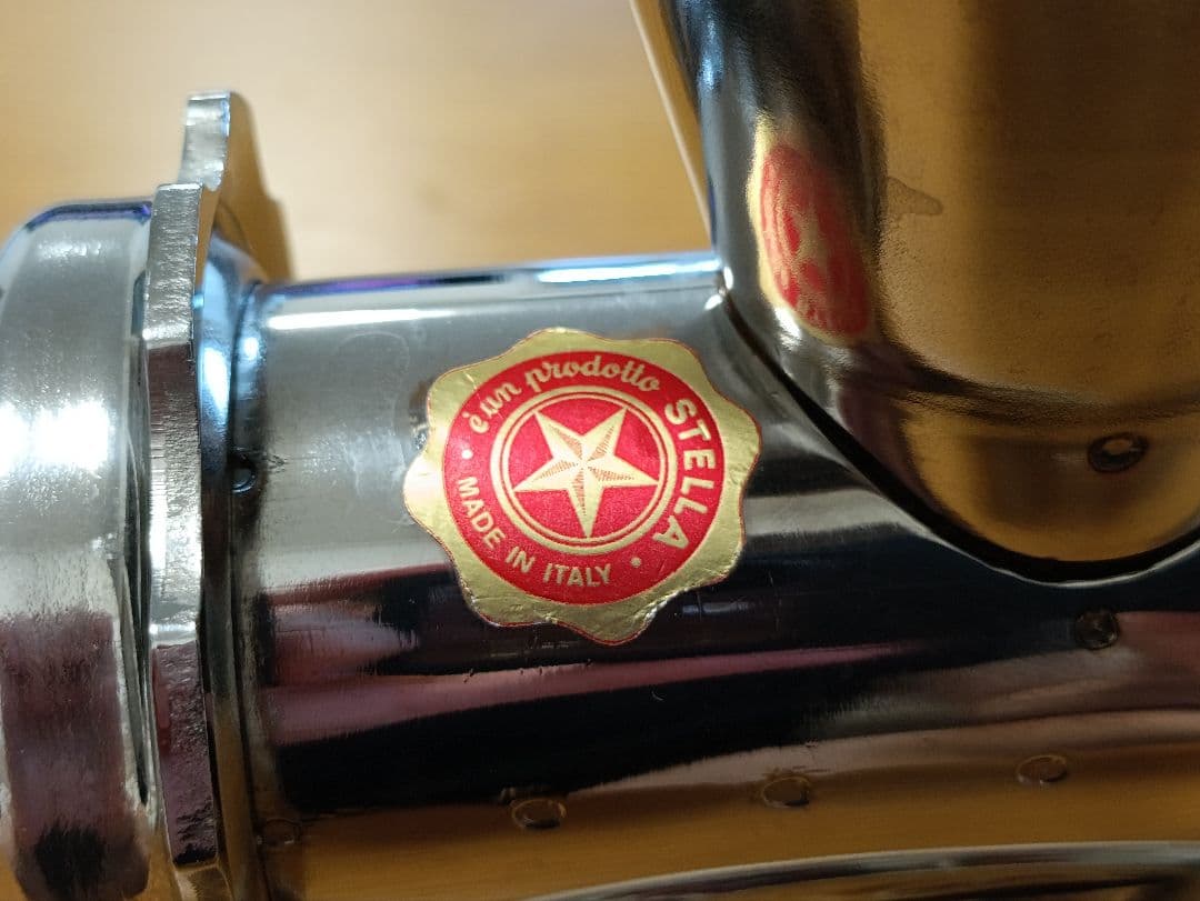 イタリア製　手動ミンサー 　ミートチョッパー　ステンレス