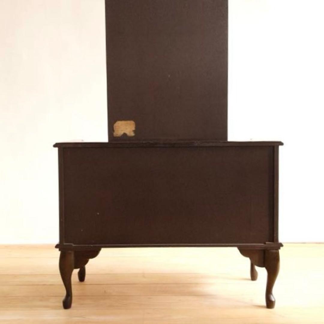 鏡台　ドレッサー　鏡　木製　クラシック　古道具　ビンテージ　アンティーク　レトロ