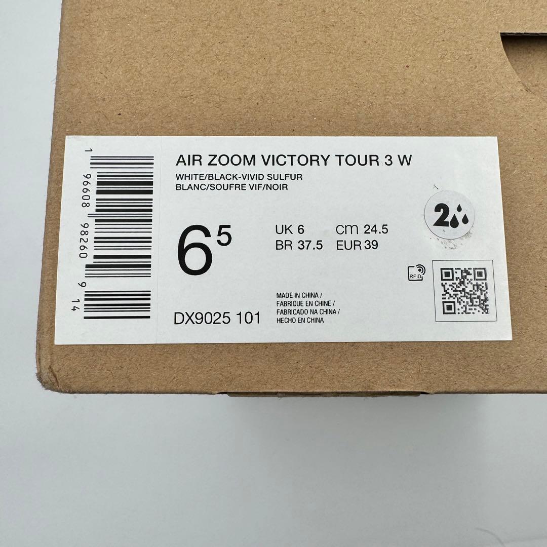 新品✨Nike ゴルフシューズ　白色　赤色　24.5cm