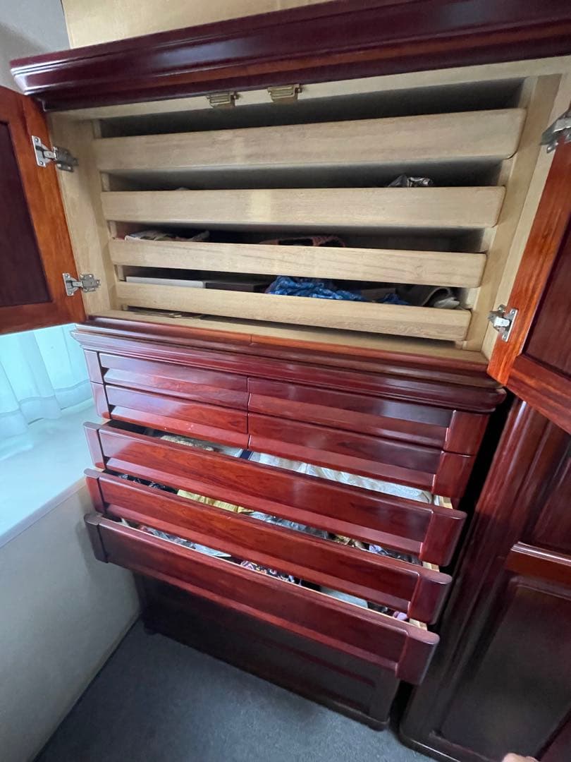 【値下げ】お買い得！　【状態良好】　大型木製洋服タンス