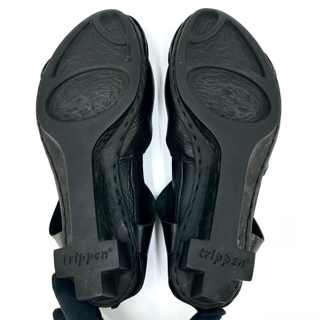 trippen トリッペン EDEL EMMAシリーズ ストラップパンプス 黒