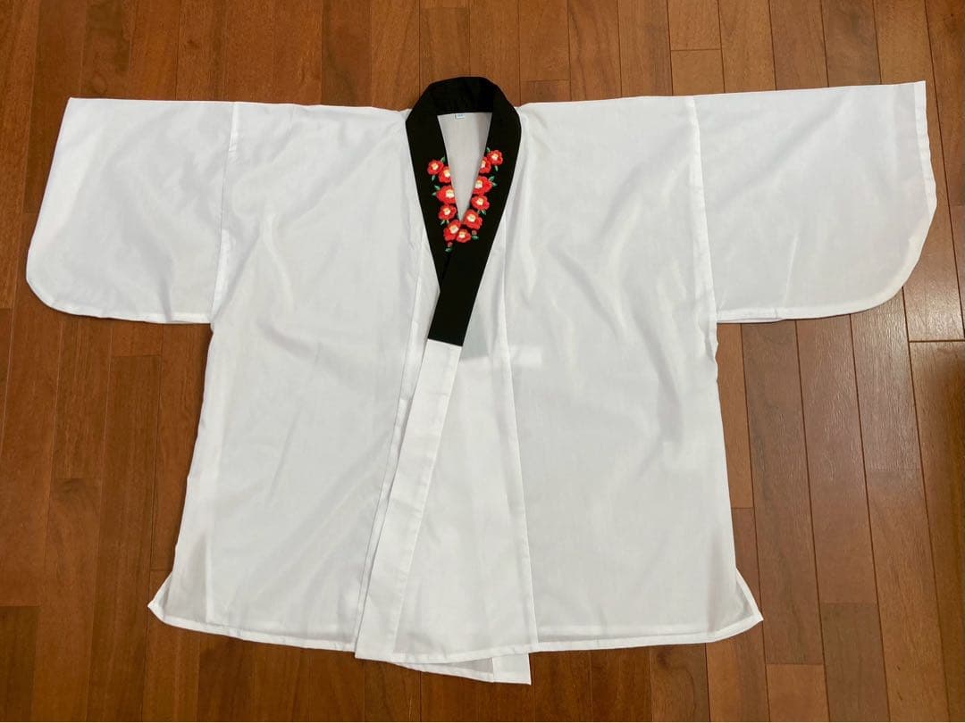 Catherine Cottage 椿ベージュ・黒袴・肌襦袢のセット 160