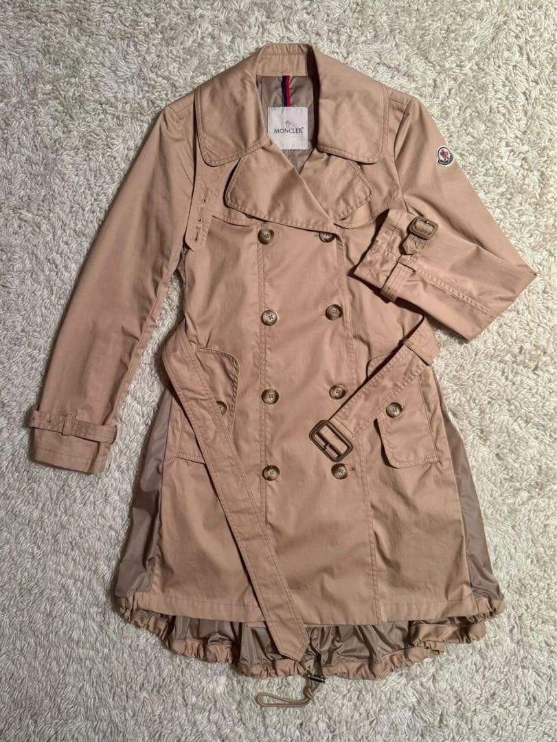 【美品・正規品】MONCLER トレンチコート Sサイズ