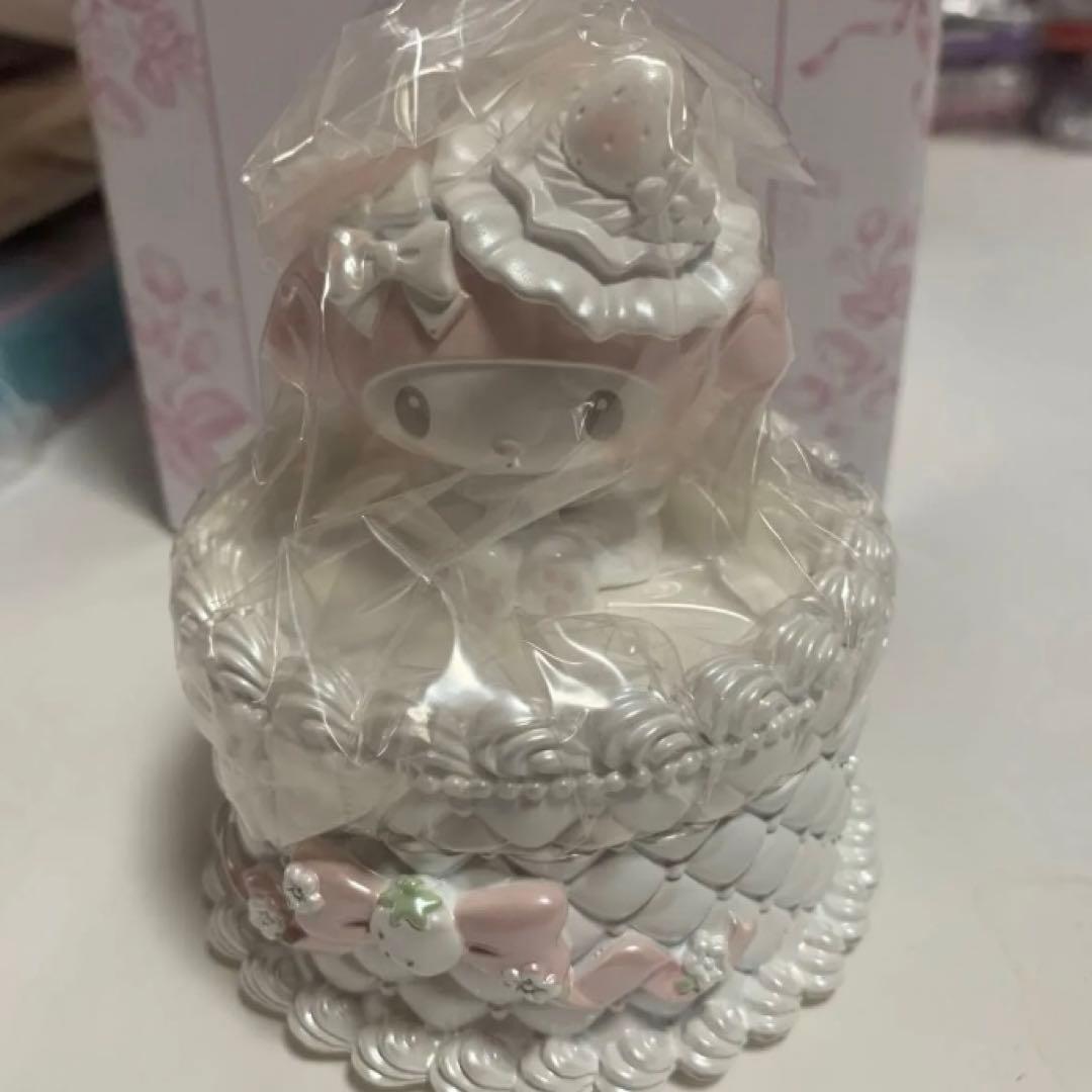 白いちごティータイム　小物入れ