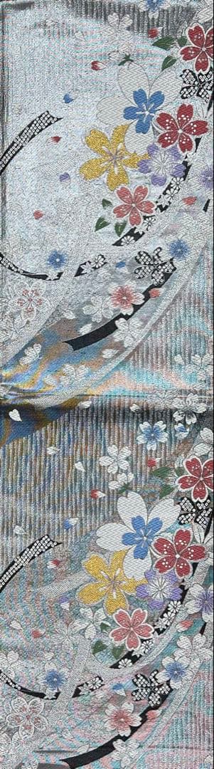 振り袖　フルセット　長襦袢　金彩加工　成人式　赤　桜　結婚式　ガード加工　765