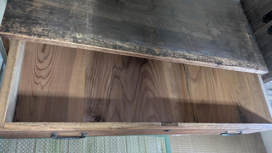 【引取価格】昭和レトロな箪笥　 五段　アンティーク