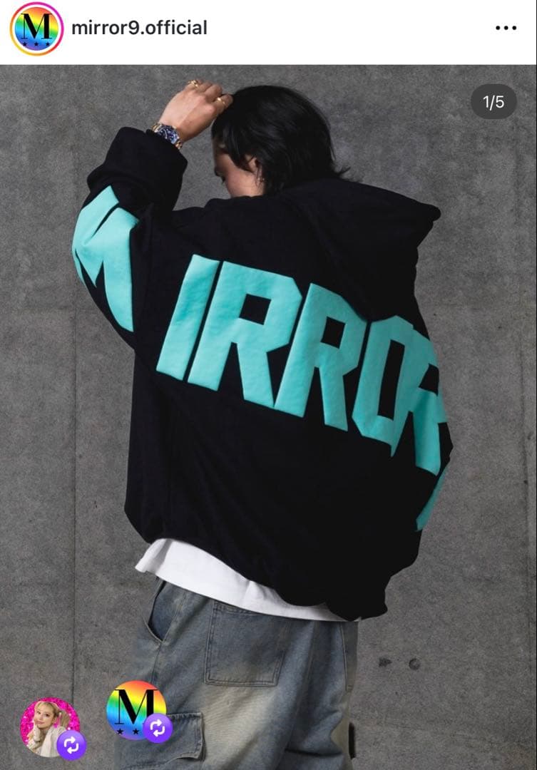 MIRROR9 2025年アイコンパーカー 新品未使用品