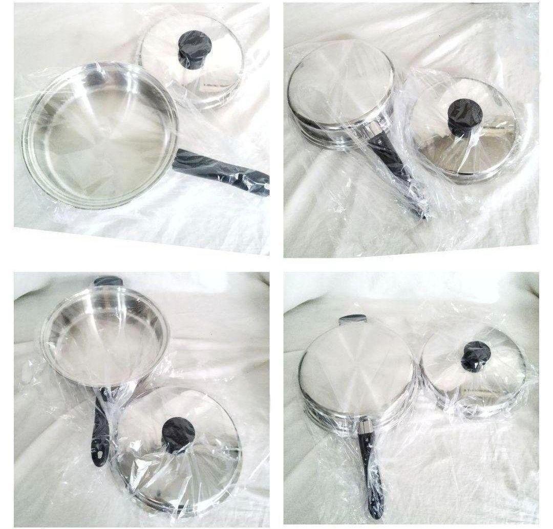 レシピ付き 新品 Amway アムウェイ 大フライパン 中フライパン ↓