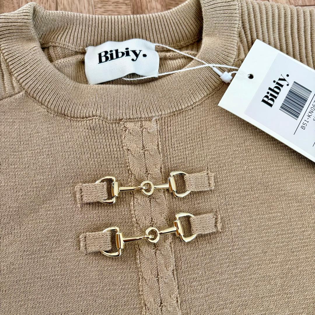 タグ付き新品 bibiy LINA CASHMERE KNIT ニット ベージュ