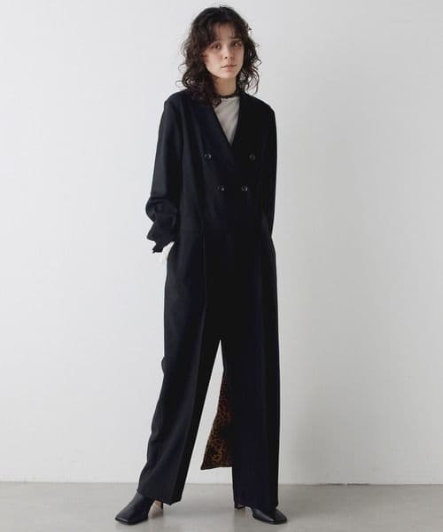 【THE PAUSE】テーラーカラージャンプスーツ