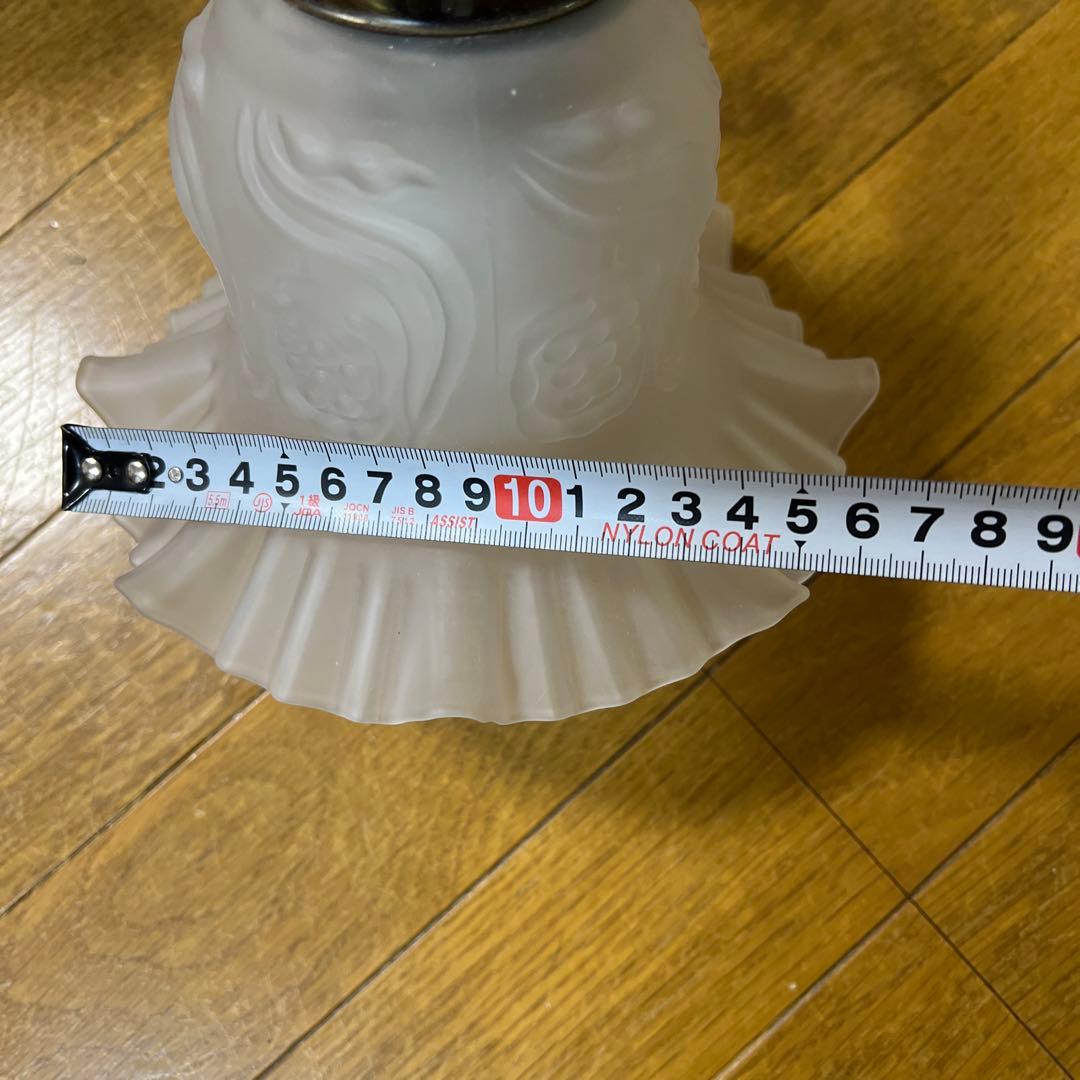 アンティーク　シーリングライト 5灯 フリル付き