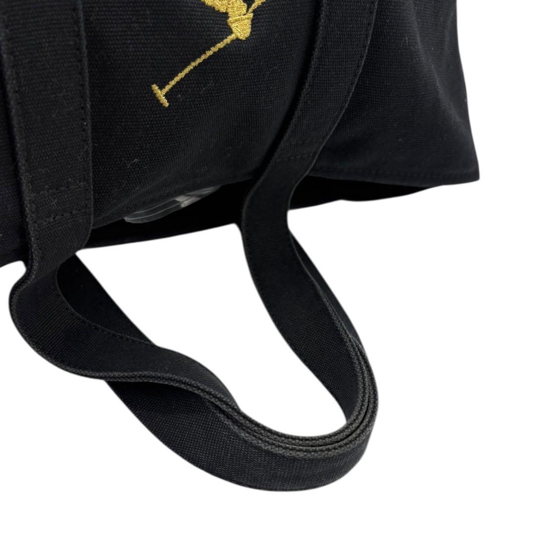 【美品】ラルフローレン トートバッグ　大容量　チャーム　A4可能　肩掛け I