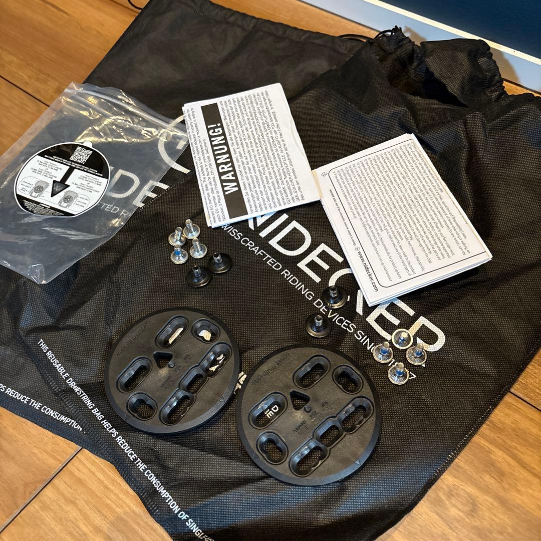 NIDECKER Supermatic ビンディング ブラック L