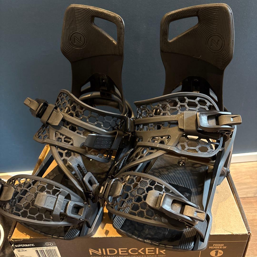 NIDECKER Supermatic ビンディング ブラック L