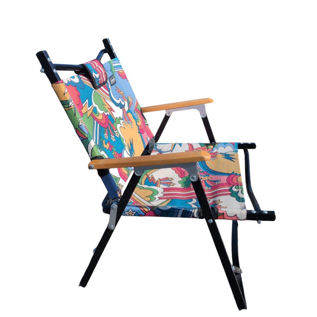 Coleman × BEAMS /別注 サイケデリックフォールディングローチェア