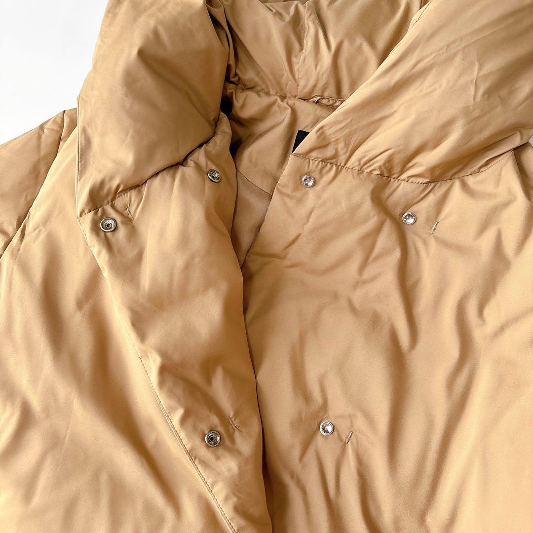 M*Y様 美品⁑アーバンリサーチ　ステッチレスフードダウン　ベージュ　ロングショ