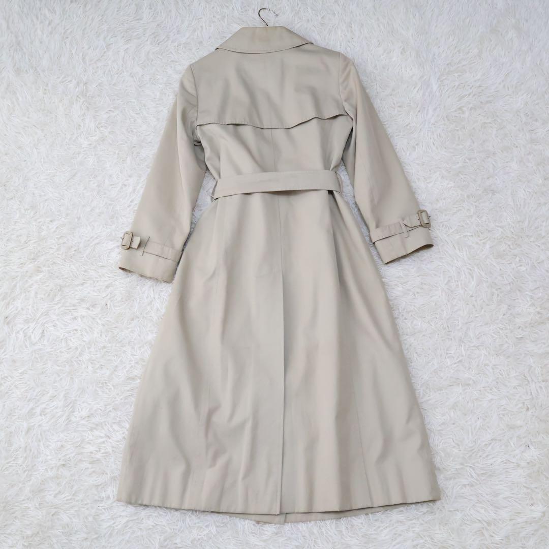 バーバリー　トレンチコート　ベージュ　ノバチェック　35