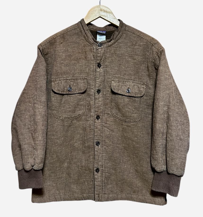 希少 廃盤 11年製☆Patagonia 裏ボア シャツジャケット M 茶色