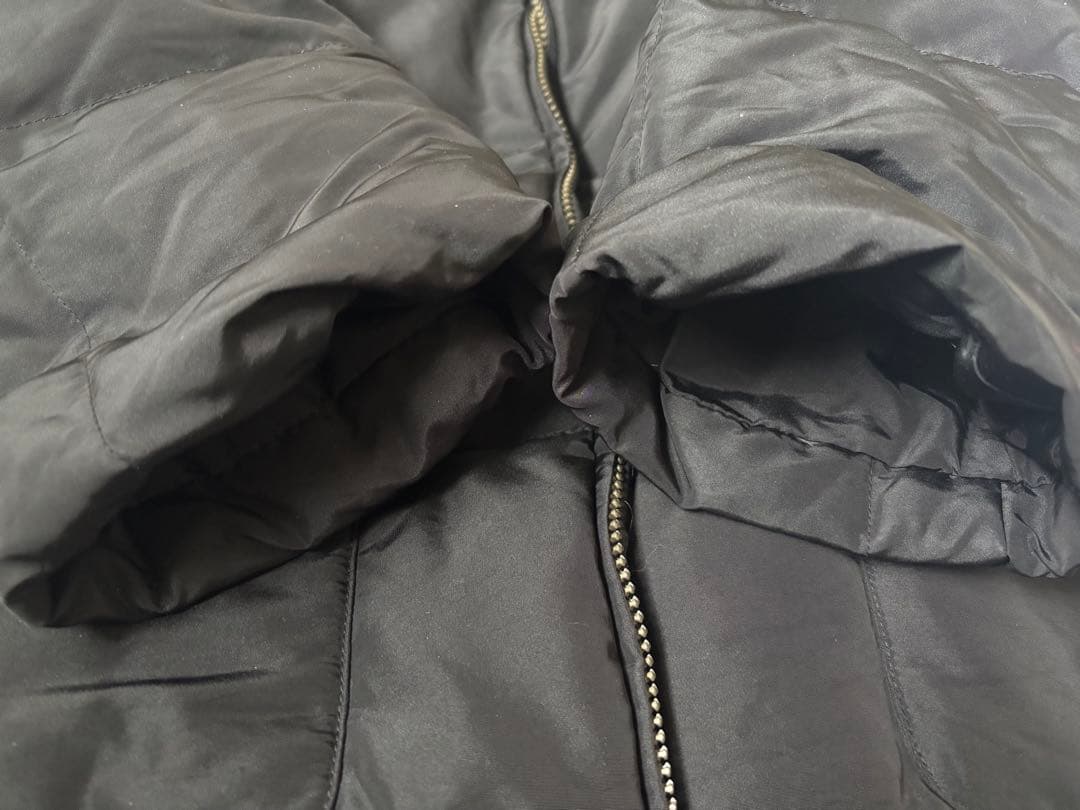 マックスマーラ　ウィークエンド　スタンドカラーロングダウンコート　ブラック　40